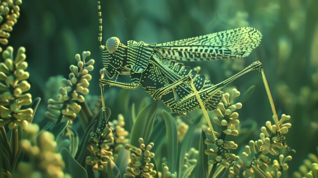 Prehistoric insects were much larger than today's insects. For example, this ancient dragonfly had a wingspan of almost 3 feet!