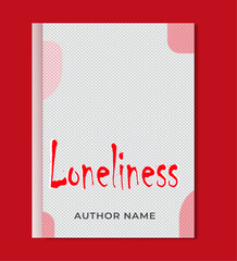 Business book cover, flyer, poster, brochure, magazine cover template. 