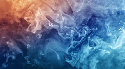 Fototapeta premium A captivating image of watercolor pigments being dropped into a pool of water, creating intricate patterns and gradients as they spread and diffuse. Dynamic and dramatic compositio