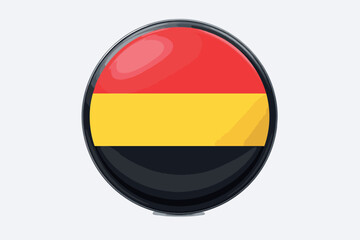 flag icon set of united states, china, soviet union and united kingdom. isolated on white background