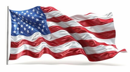 Vivid and durable American flags for indoor and outdoor use, perfect for any patriotic celebration.