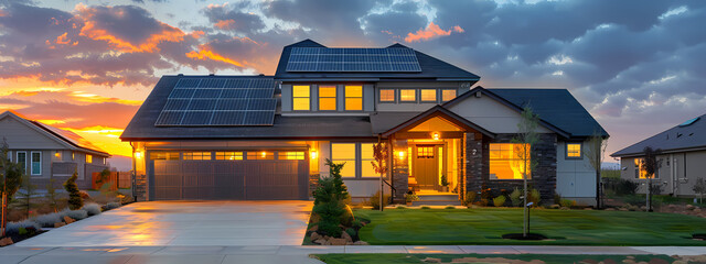 Renewable Energy Home: Eco-Elegance in Living