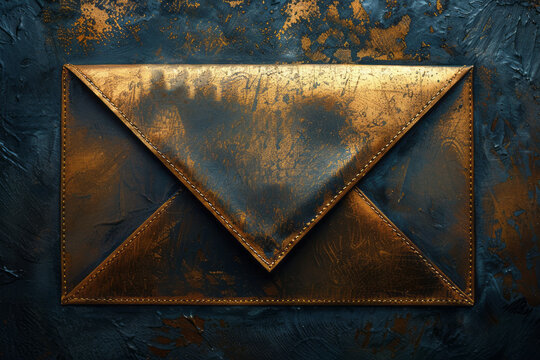 Email header for a boutique investment newsletter, with a gold to bronze gradient symbolizing elite financial insights,