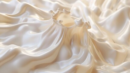 Fototapeta premium Yogurt and milk product ingredients that can preserve food for a long time.