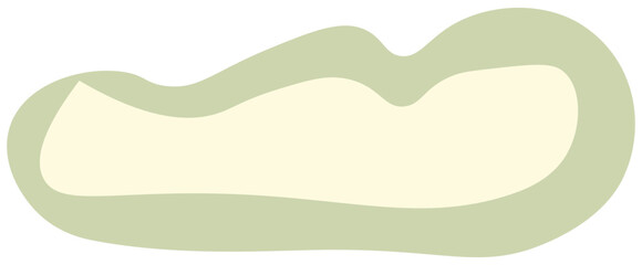 Obraz premium Abstract shape style, nature organic. Vector illustration. 