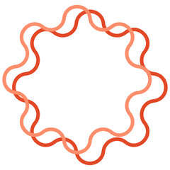 Star line icon. Vector illustration.