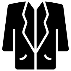 blazer solid icon