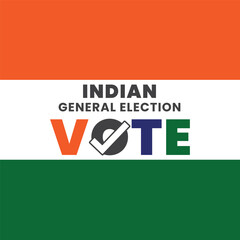 vote for india on a flag design, People Voting, Election Day, indian general election vote 