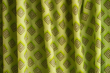 Colorful patterns fabric texture and intricate designs