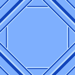 Blue background with blue lines design border