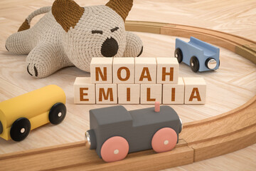 The most popular first names for babies in Germany were in 2022 and 2023 Noah for boys and Emilia...
