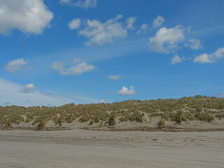 Frühling auf der Insel Amleand