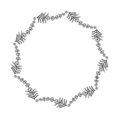 Wreath Svg, floral wreath Svg, laurel leaf wreath Svg, laurel wreath Svg, wedding wreath Svg, wreath monogram Svg, circle frame Svg, Cut File, Silhouette, Cricut