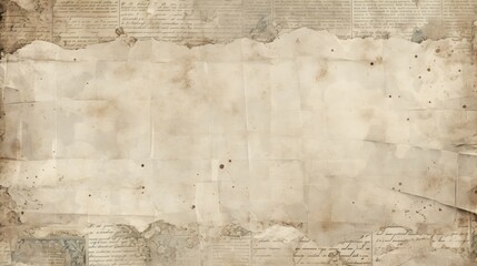 Fototapeta premium Grunge vintage newspaper aged texture background for graphic design and print materials
