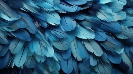Blue Feathers Cluster