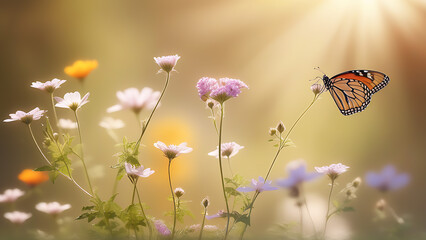 flowers in the meadow