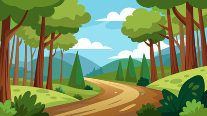  background cartoon vector illustration