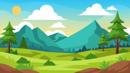  background cartoon vector illustration