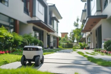 Delivery order fulfilled by autonomous delivery robot