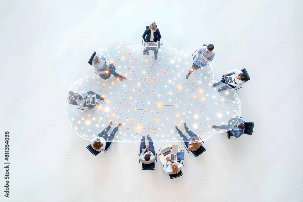 Poster collaborative online workspaces, digital synchronization service, cloud computing, technology commun