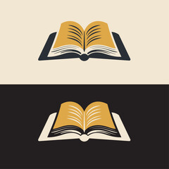 Open book logo