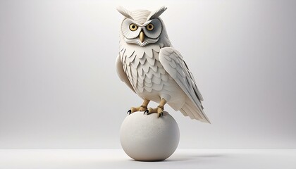 Owl on a Perch