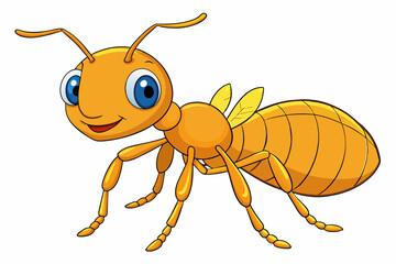 honey ant cartoon vector illustration