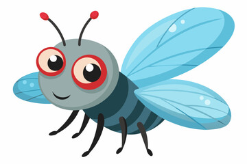  bee cartoon vector illustration