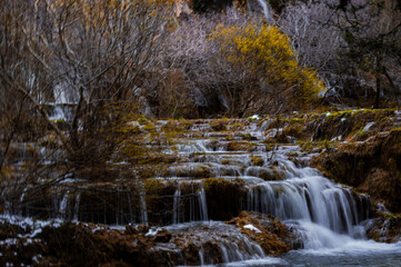 photographs of water falls in nature