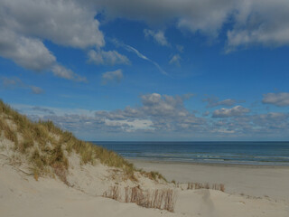 Die Insel Ameland im Frühling