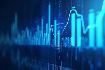 Naklejka premium Telemedicine Consultations Rising: A Dynamic 3D Bar Chart Visualization in Healthcare