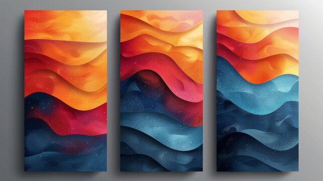 modern advertisements, eye-catching business banners designed with modern aesthetics and bold colors, perfect for boosting brand recognition and customer interaction