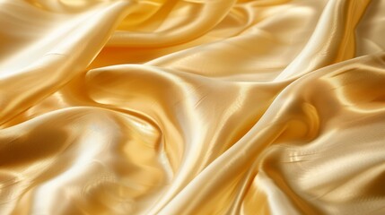 Abstract background with golden liquid waves - obrazy, fototapety, plakaty