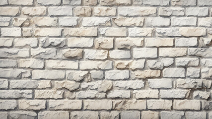Obraz premium white brick wall with green ivy climbing along it