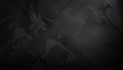 elegant black colored dark concrete textured grunge abstract background with roughness and...