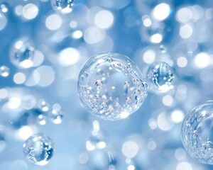 Captivating Spheres in a Fluid Realm Exploring the Interplay of Light Droplets and Natural Phenomena