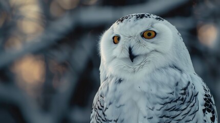 Majestic Snowy Owl