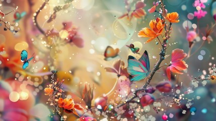 A whimsical and joyful composition perfect for a special occasion