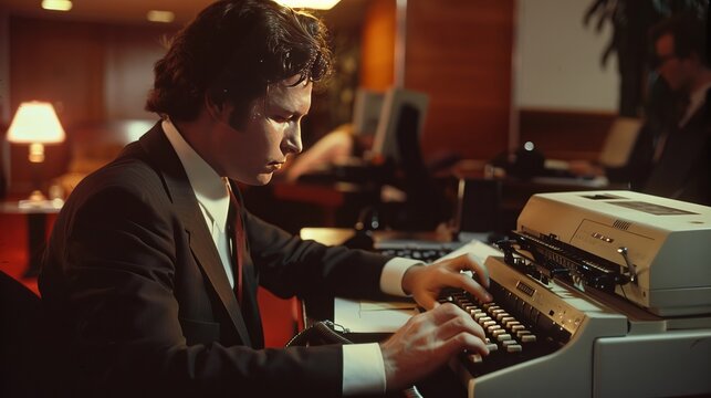 Court Reporter at Work