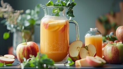 Homemade Apple Juice Making Process