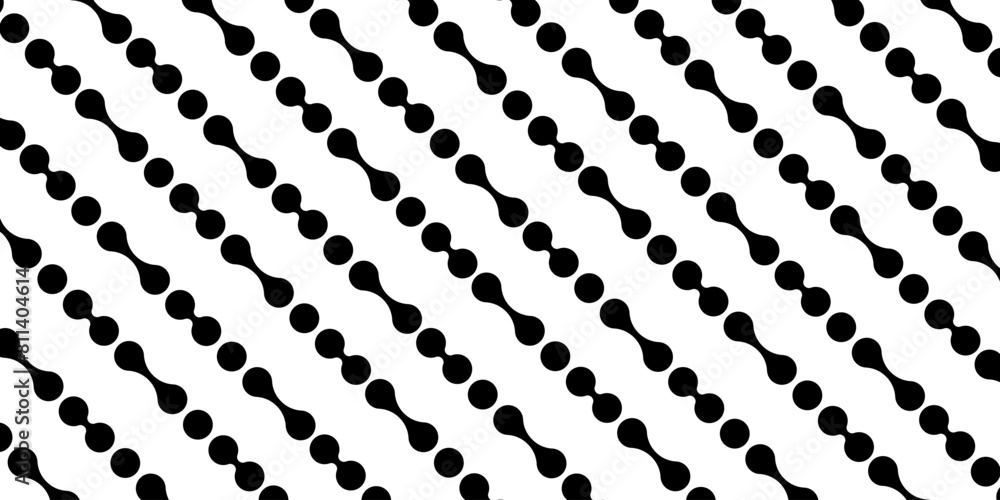 Poster modern abstract background with liquid elements pattern. rounded halftone transition lines. vector e