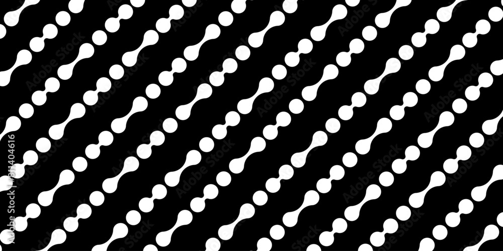 Poster modern abstract background with liquid elements pattern. rounded halftone transition lines. vector e