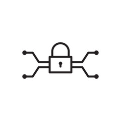 Cyber Security Icon - Encryption Icon