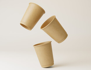 Paper cup mockup