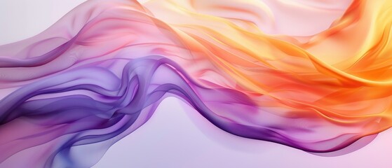 Obraz premium organic orchid indigo orange pastell lines as abstract wallpaper background header