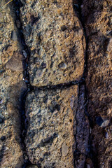 Rock formation texture