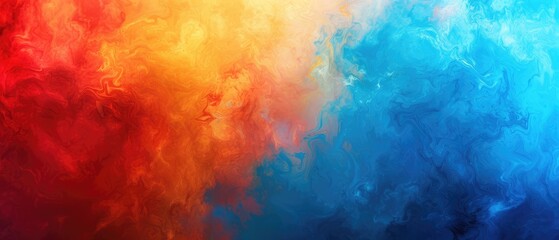 vibrant colors abstract blue red yellow background
