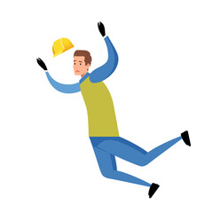 worker falling
