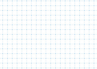 シンプルな星とドット、点線の方眼紙パターン、正方形グリッドのパターン