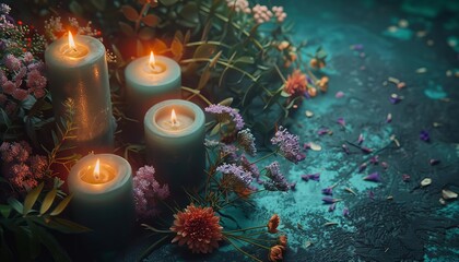 A digital banner advertising a virtual workshop on modern witchcraft, with plenty of copy space for event details